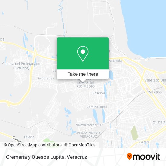 Cremeria y Quesos Lupita map
