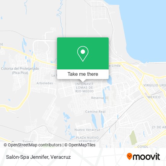 Salòn-Spa Jennifer map