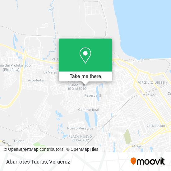 Mapa de Abarrotes Taurus