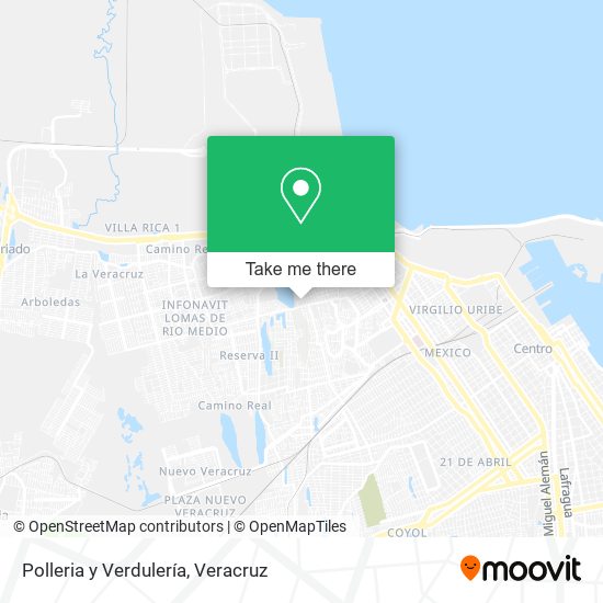 Polleria y Verdulería map