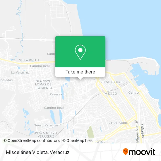 Miscelánea Violeta map