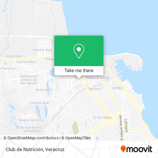 Club de Nutrición map