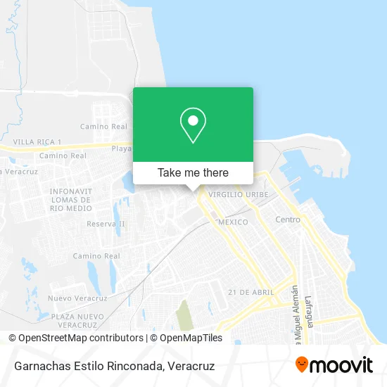 Garnachas Estilo Rinconada map