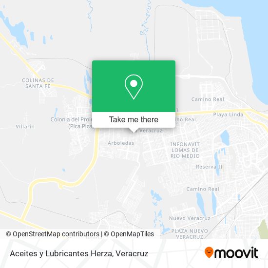 Aceites y Lubricantes Herza map