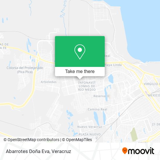 Mapa de Abarrotes Doña Eva