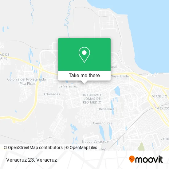 Veracruz 23 map