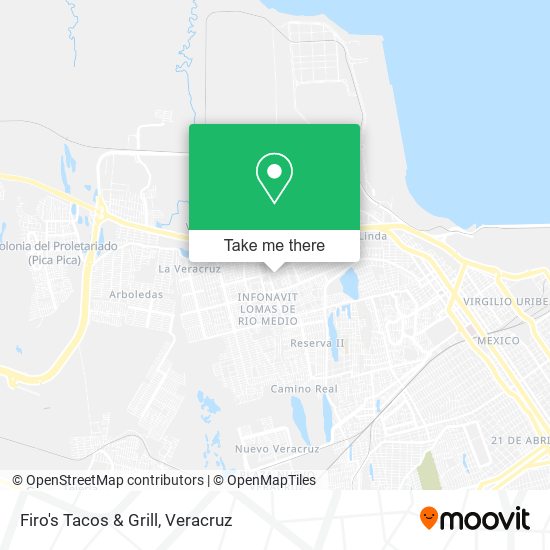 Mapa de Firo's Tacos & Grill