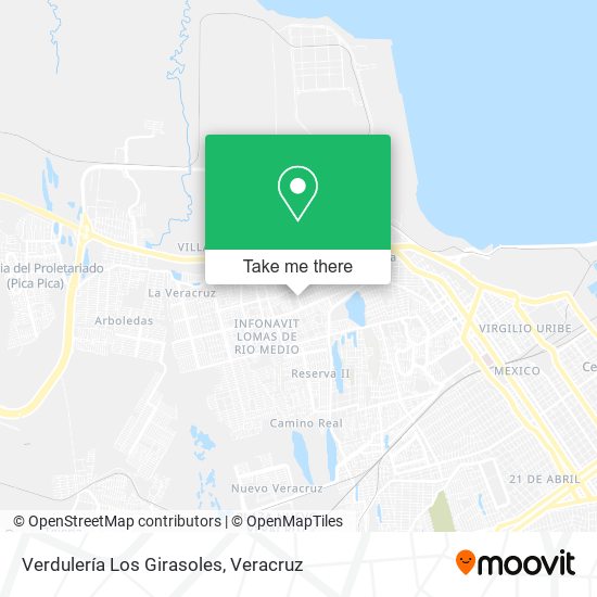 Verdulería Los Girasoles map