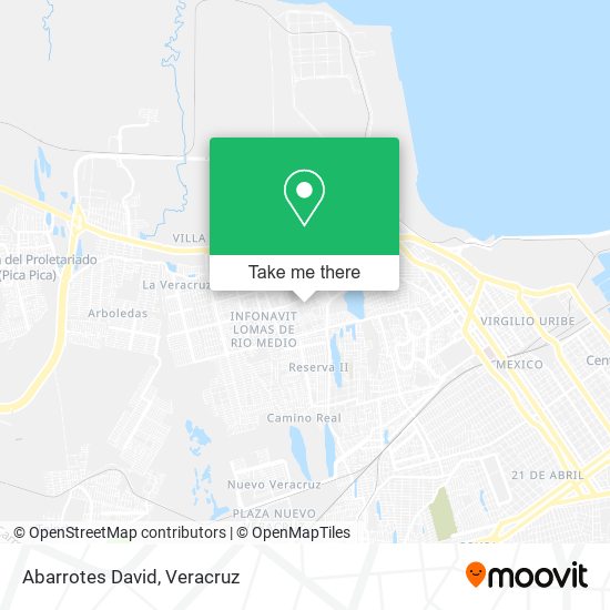Mapa de Abarrotes David