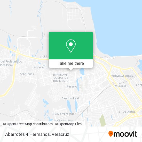 Mapa de Abarrotes 4 Hermanos
