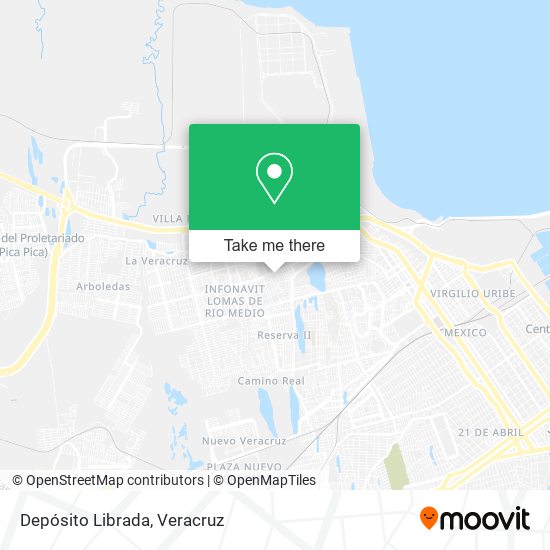 Mapa de Depósito Librada