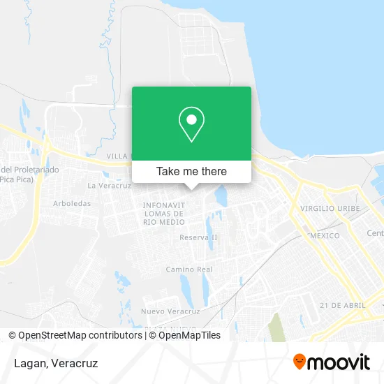 Mapa de Lagan