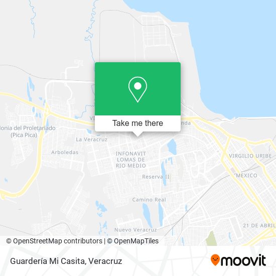 Mapa de Guardería Mi Casita