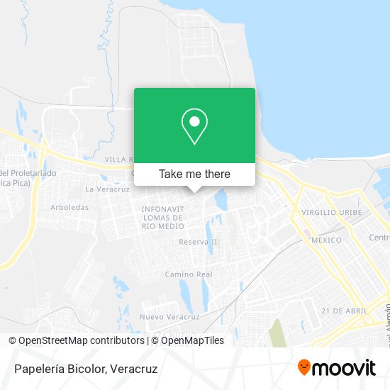 Papelería Bicolor map