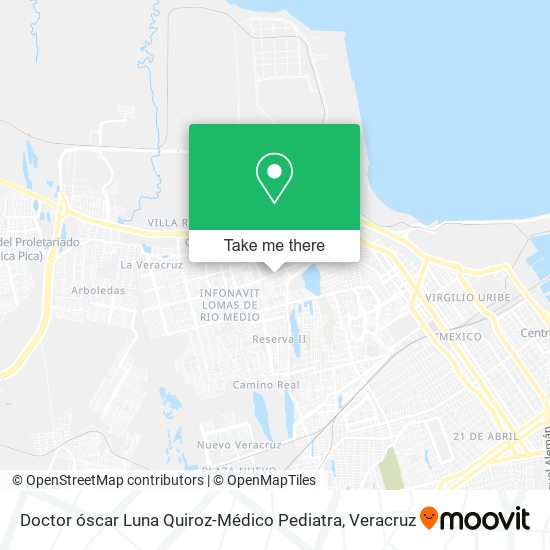 Doctor óscar Luna Quiroz-Médico Pediatra map