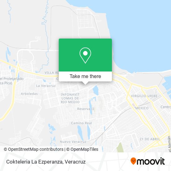 Mapa de Cokteleria La Ezperanza