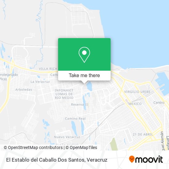El Establo del Caballo Dos Santos map