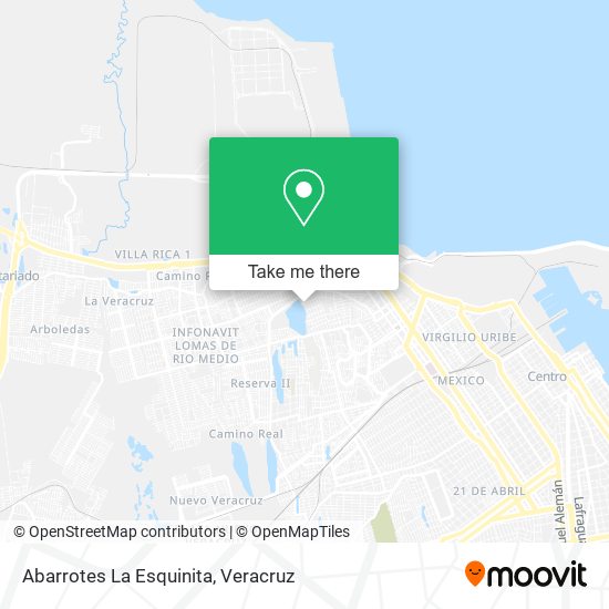 Abarrotes La Esquinita map