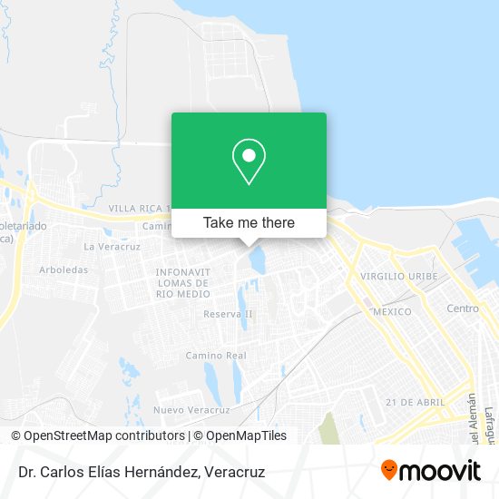 Dr. Carlos Elías Hernández map