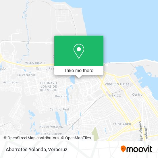 Mapa de Abarrotes Yolanda