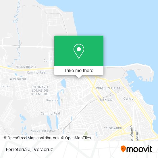 Mapa de Ferretería Jj