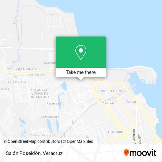 Salón Poseidón map