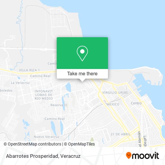 Abarrotes Prosperidad map