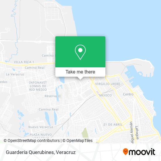 Mapa de Guardería Querubines