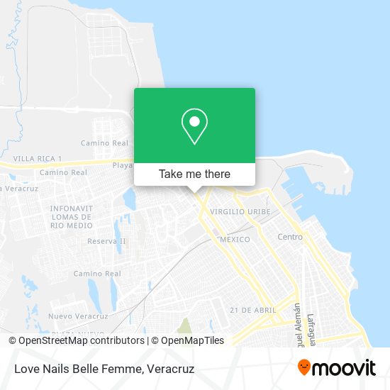Love Nails Belle Femme map