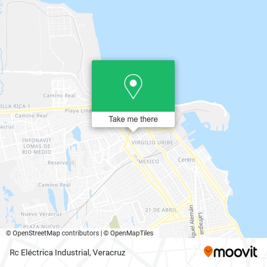 Rc Eléctrica Industrial map