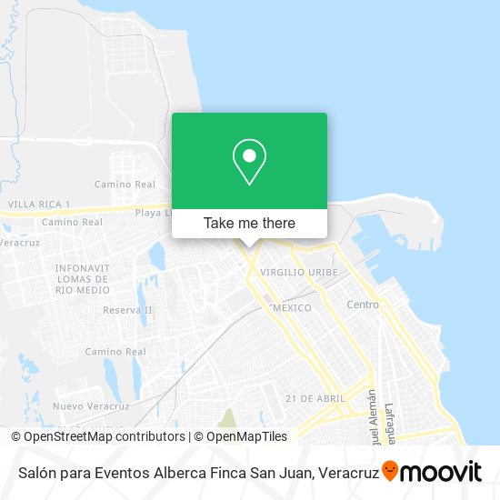 Salón para Eventos Alberca Finca San Juan map