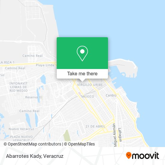 Mapa de Abarrotes Kady