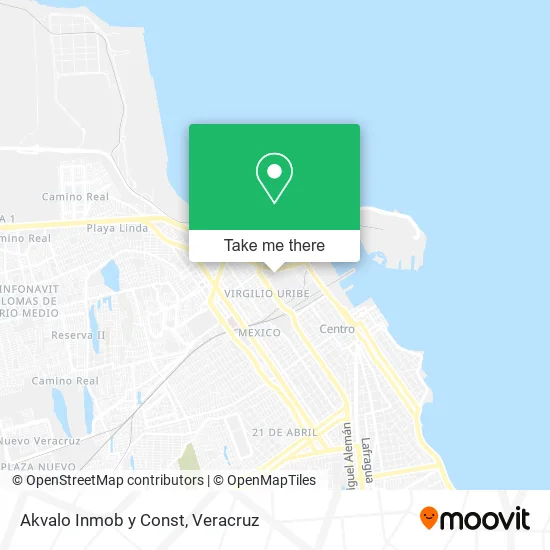 Akvalo Inmob y Const map