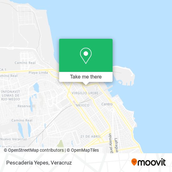 Pescadería Yepes map