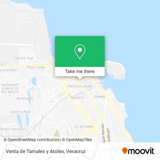 Venta de Tamales y Atoles map