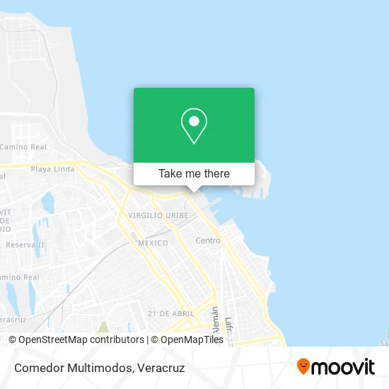 Comedor Multimodos map