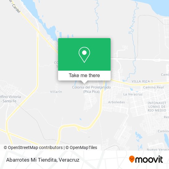 Mapa de Abarrotes Mi Tiendita