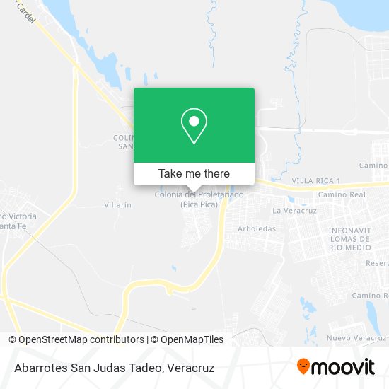 Abarrotes San Judas Tadeo map