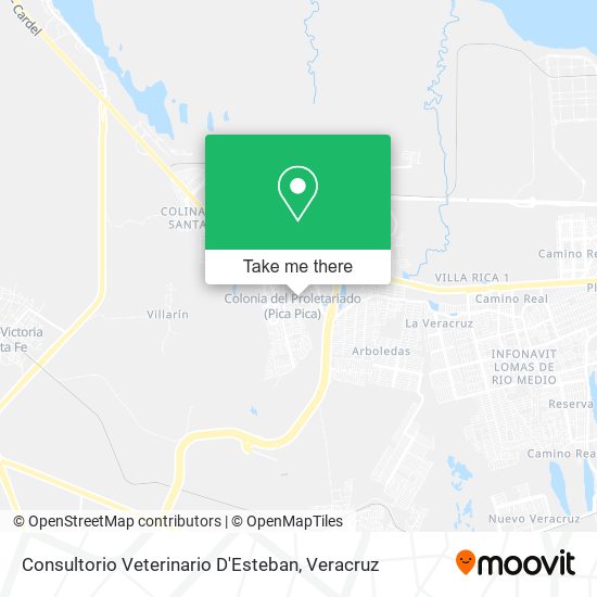 Consultorio Veterinario D'Esteban map