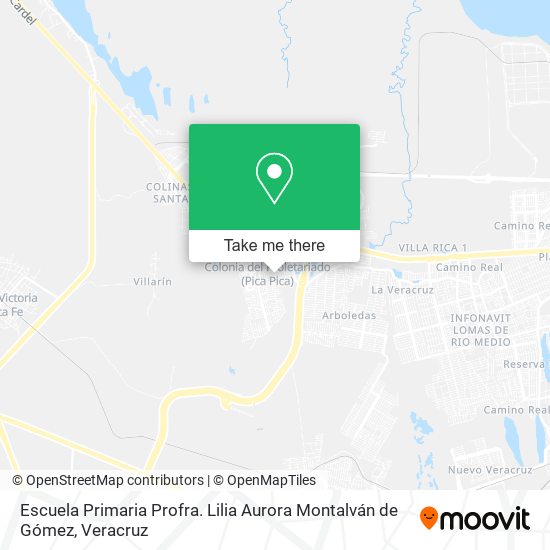 Escuela Primaria Profra. Lilia Aurora Montalván de Gómez map