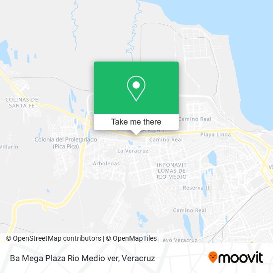 Ba Mega Plaza Rio Medio ver map