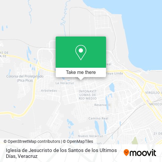 Iglesia de Jesucristo de los Santos de los Ultimos Días map