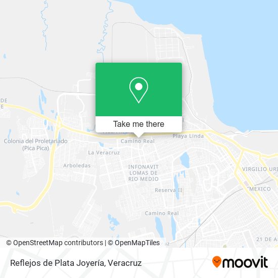 Reflejos de Plata Joyería map