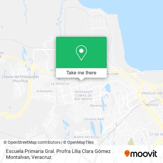 Escuela Primaria Gral. Profra Lilia Clara Gómez Montalvan map