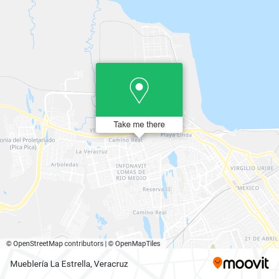 Mueblería La Estrella map