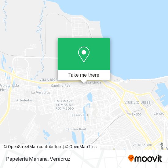 Mapa de Papelería Mariana