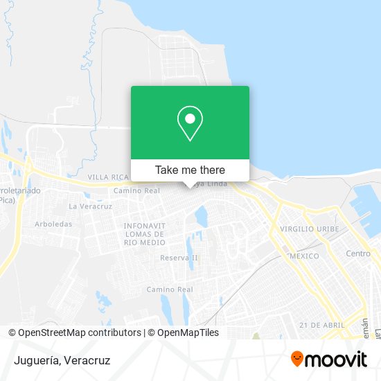 Mapa de Juguería