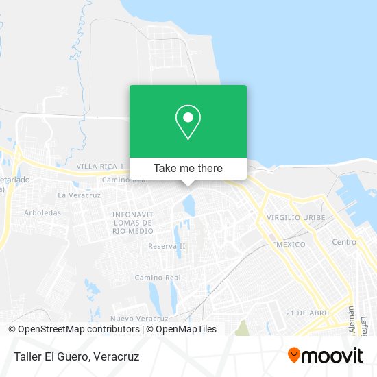 Mapa de Taller El Guero