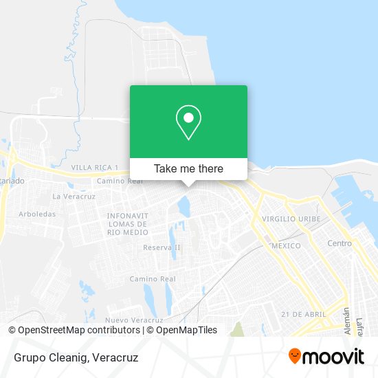 Mapa de Grupo Cleanig