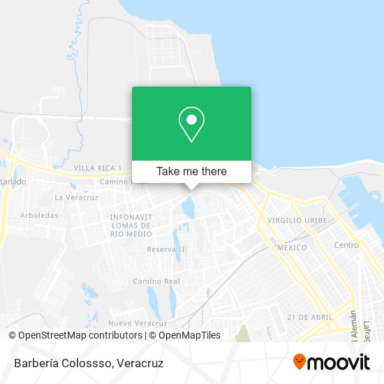 Mapa de Barbería Colossso